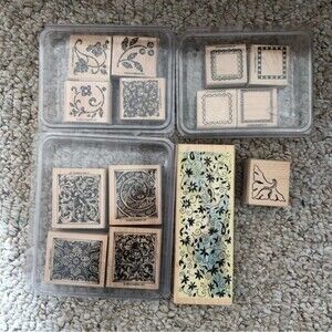 Stampin’ Up! lot of art stamps